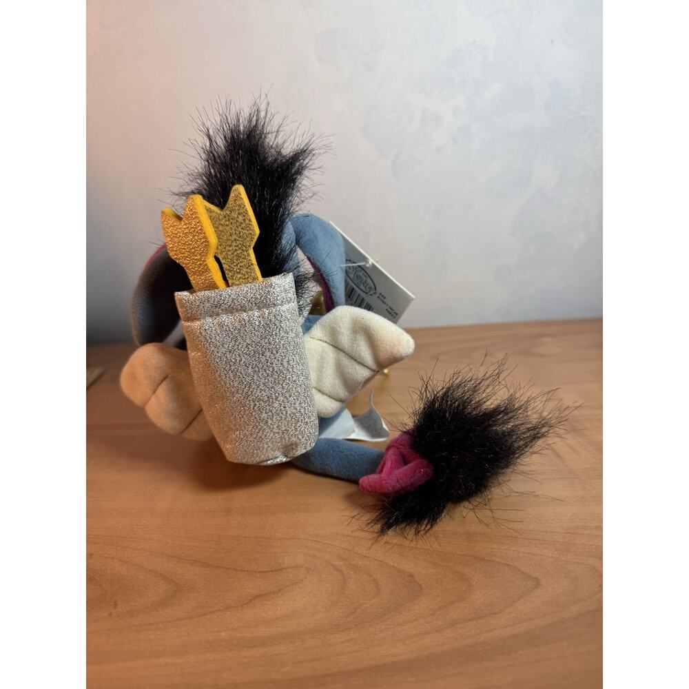 NWT CUPID EEYORE 8" Bean Bag Plush - Disney Store - Winnie the Pooh - Picture 4 of 7